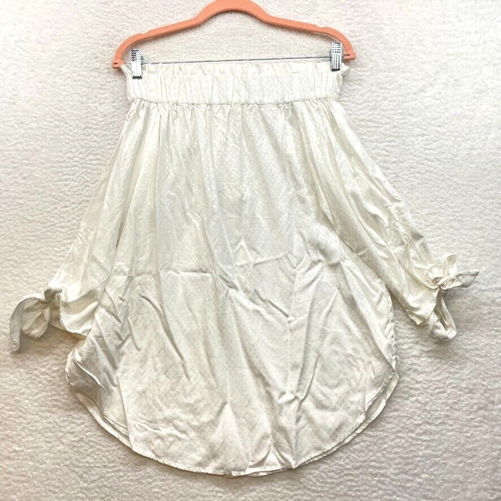 H&M Shirt Womens 2 White Boho Classiccore Hippie Earthy Neutral Bohostyle Basic